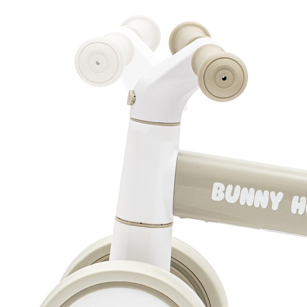 Detské odrážadlo Baby Mix Bunny Hop sivé