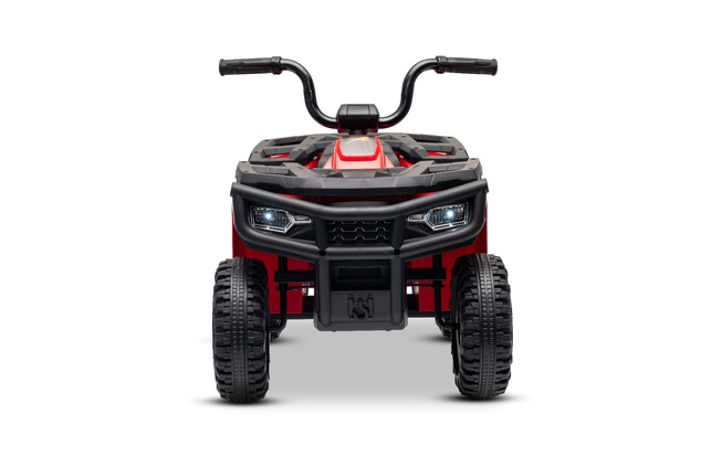 Licencovaná elektrická štvorkolka Arctic Cat 12V so zadným pohonom, červená, LED svetlá, L