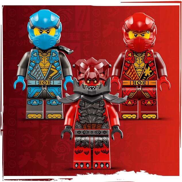 LEGO® Ninjago 71830 Kaiov búrkový jazdec a drak