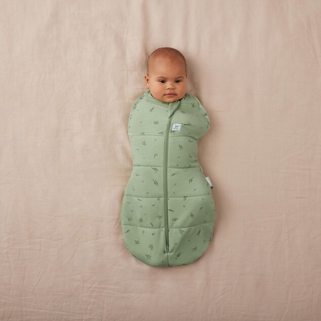 ERGOPOUCH Zavinovačka a vak na spaní 2v1 Cocoon Willow 0-3 m, 3-6 kg, 2,5 tog
