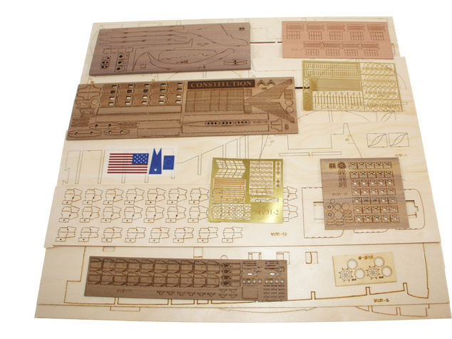 MAMOLI USS Constitution 1:93 kit