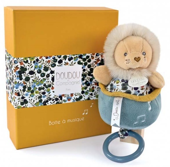 Doudou Plüschlöwe spielt eine Melodie 20 cm