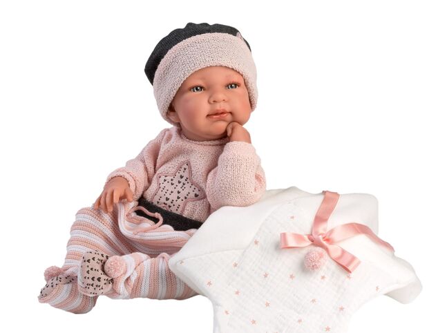 Llorens M843-26   oblečenie pre bábiku  NEW BORN veľkosti 43-44 cm