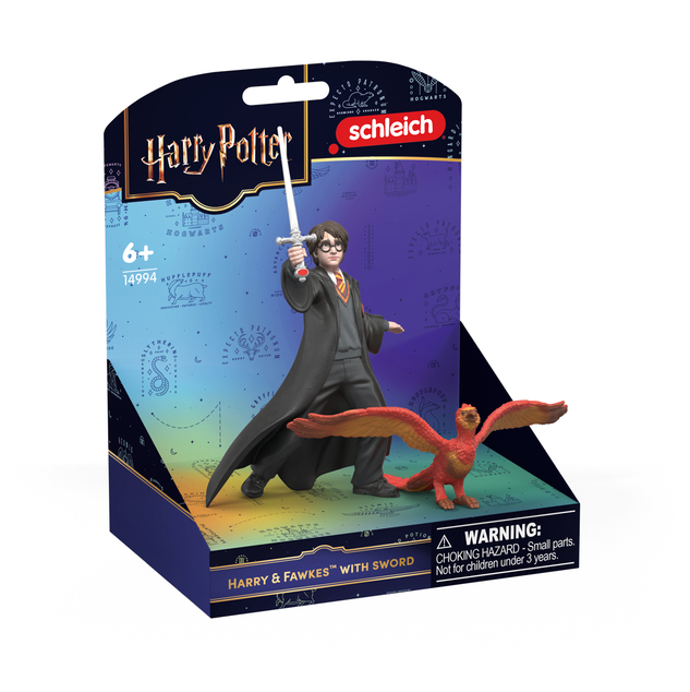 Schleich Harry Potter - Harry &amp; Fawkes mit Schwert