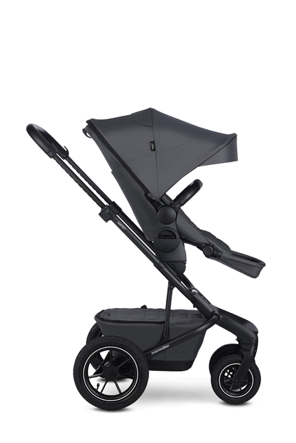 EASYWALKER Kombikinderwagen Harvey5 Premium 2-in-1 Mineral Grey LITE AIR