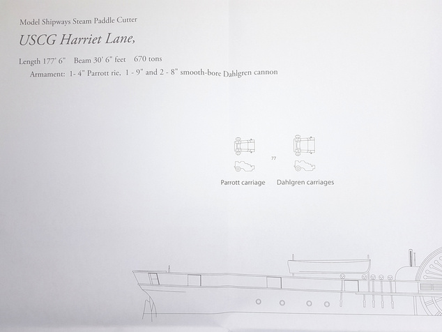 Model Shipways Harriet Lane 1:96