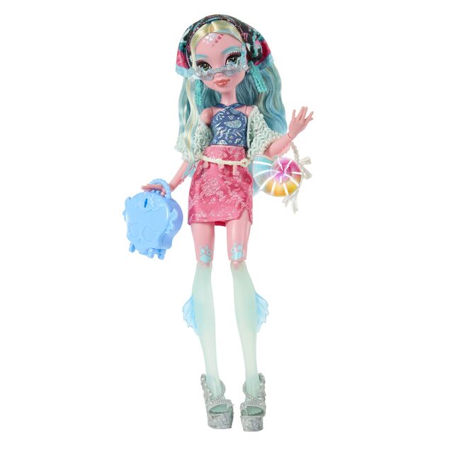 Mattel Monster High Skulltimate secrets Destination bambola - LAGOONA, JDR51