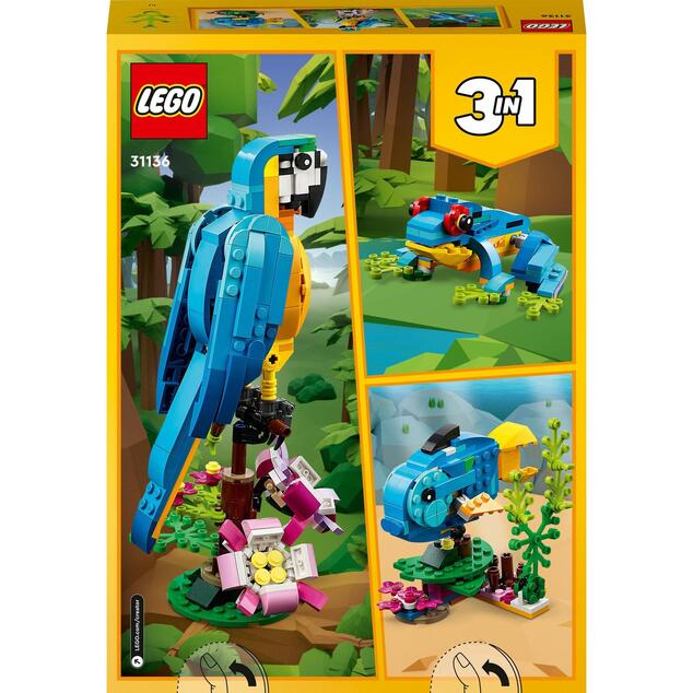 LEGO® Creator 3 v 1 31136 Exotický papagáj