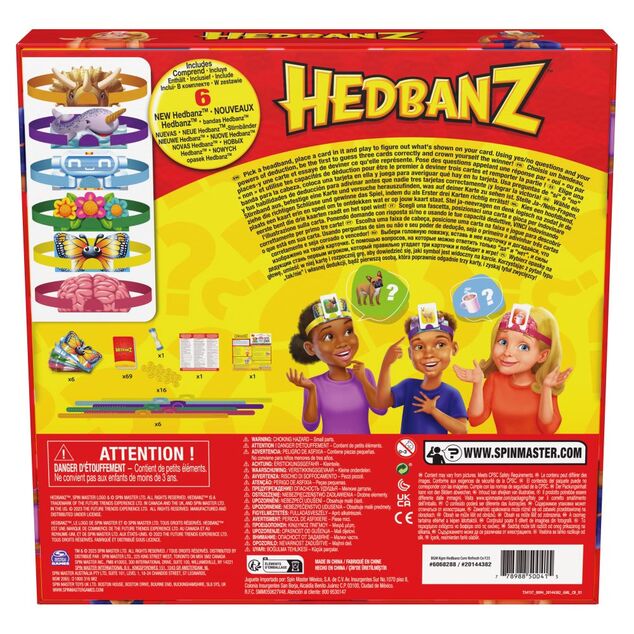 Spin Master Hedbanz Gesellschaftsspiel
