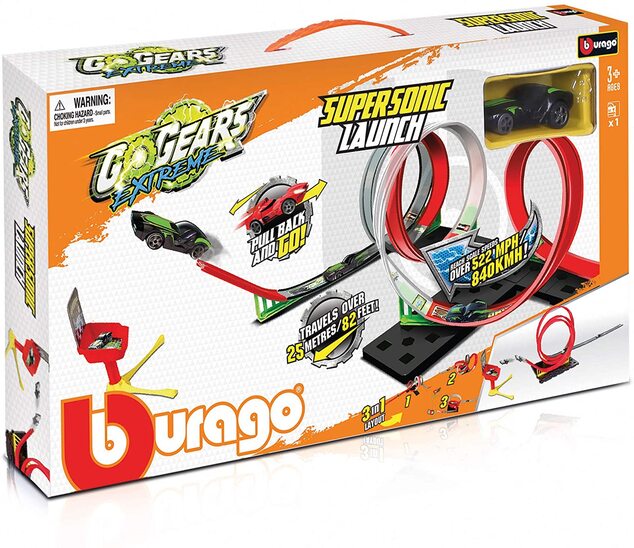 Bburago GO Gears Extreme Supersonic LANZAMIENTO 1CAR
