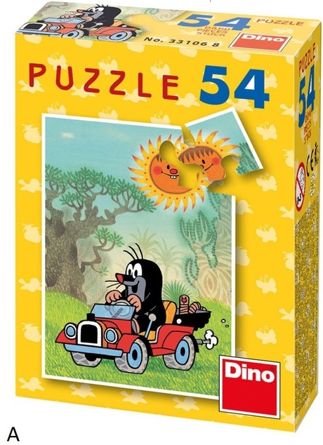 Dino Krtko 54 mini Puzzle