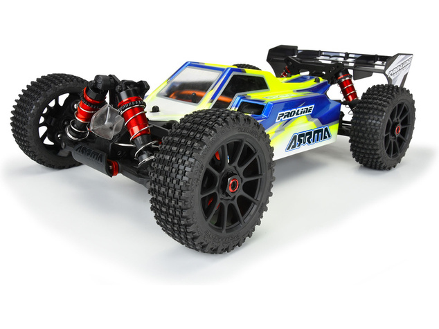 Pro-Line kotač 3,3", Gladiator M2 gume, Mach 10 H17 disk crni (2)