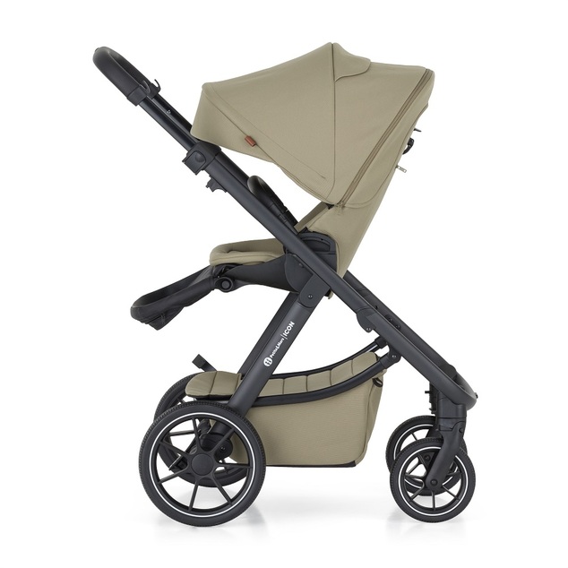 PETITE&amp;MARS Kombinált babakocsi ICON 2v1 Mossy Green XXL RWS + Core Pro i-Size Black Grey +