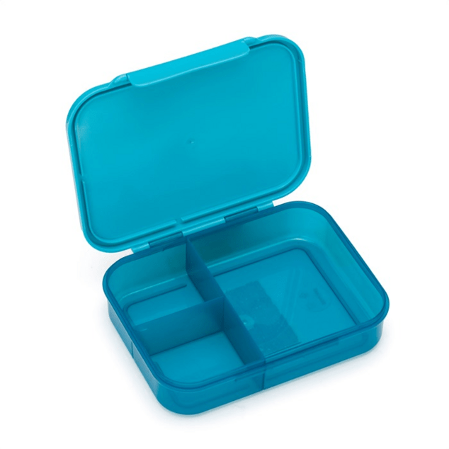 Caja para almuerzo con compartimentos crazy animals caracol