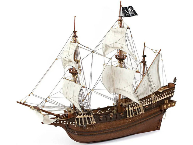 OCCRE Buccaneer pirátska loď 1:100 kit