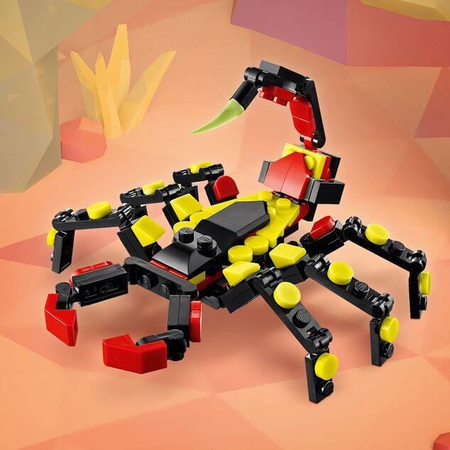 LEGO® Creator 3 v 1 31159 Divoké zviera: Prekvapivý pavúk