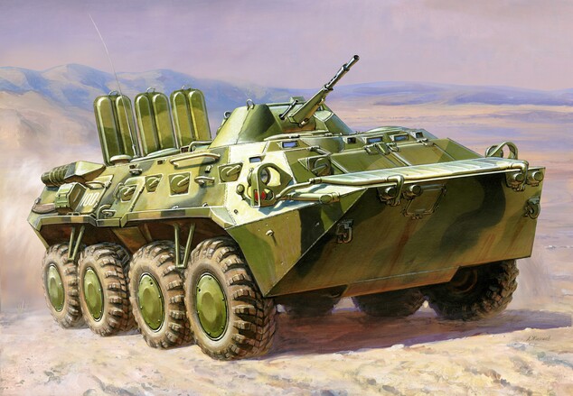 Wargames (HW) военен 7401 - BTR-80 (1:100)