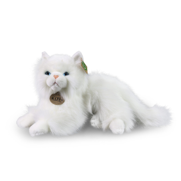 Plüschkatze Persisch Weiß 30 cm ECO-FRIENDLY