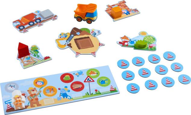 Haba Meine ersten Spiele für Kinder Auf der Baustelle ab 2 Jahren