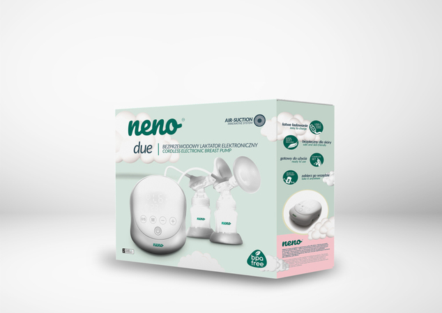 NENO Elektrische Doppelte Muttermilchpumpe Neno Due