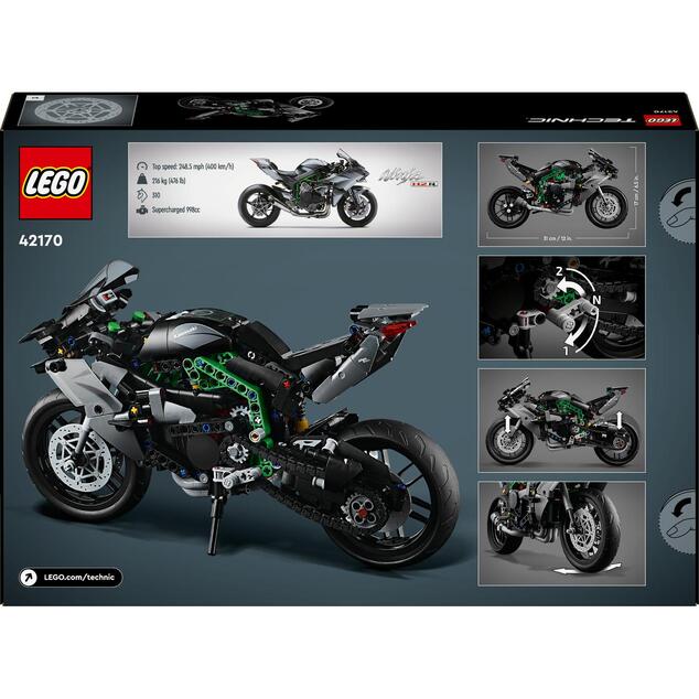 LEGO® Technic 42170 motocikl Kawasaki Ninja H2R