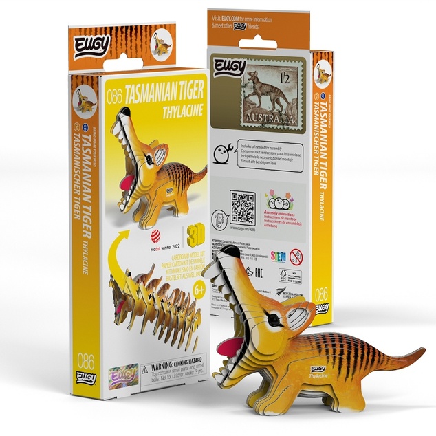 EUGY Tasmanski tiger 3D kartonska sestavljanka