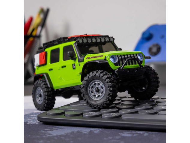 Axial SCX30 Jeep Wrangler JLU 4WD 1:30 RTR zöld