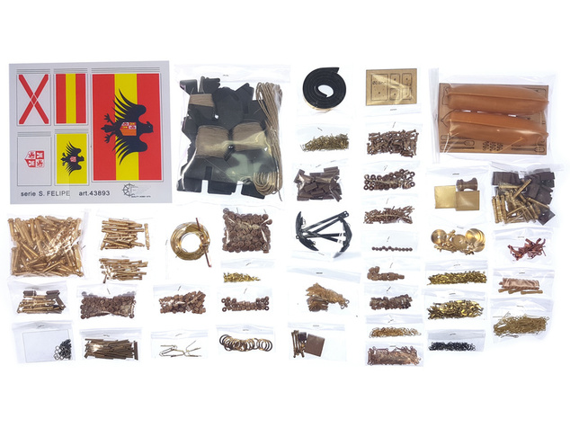 Mantua Model San Felipe 1690 1:75 kit