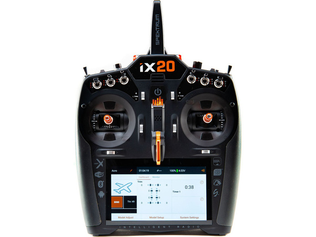 Spektrum iX20 DSMX, kufor