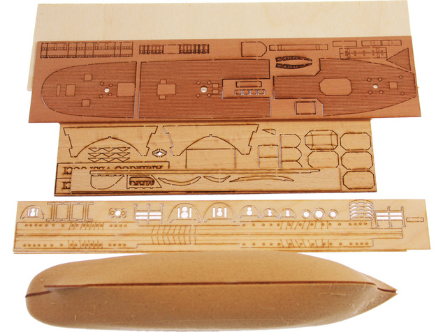 MINI MAMOLI Amerigo Vespucci 1:350 kit