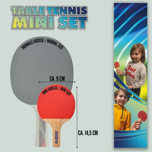 Donic-Schildkröt - mini sada na stolný tenis
