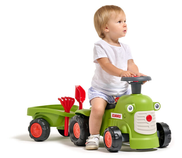 Falk Odrážadlo 912C traktor Class utánfutóval