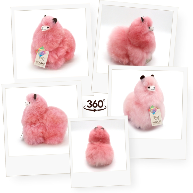 INKARI Plyšová hračka Alpaca Small Cotton Candy 23cm