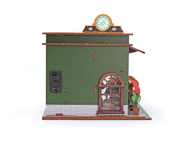 GRAINE CREATIVE Modelo 3D de madera Cafetería