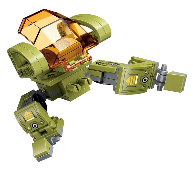 Qman Thunder Expedition Battle Car 1415 комплект 8в1