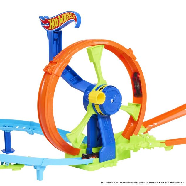 Hot Wheels pista - Impatto a catena