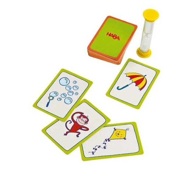 Haba Mini kartová hra pre deti Pantomína Šarády od 4 rokov
