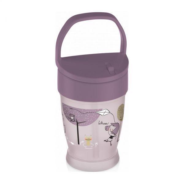LOVI Môj hrnček so slamkou Lovely Junior 250 ml dievča