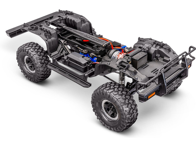 Traxxas TRX-4 Nissan Pathfinder 1988 1:10 RTR strieborný