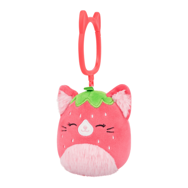 SQUISHMALLOWS Kulcstartó Eper macska - Olma