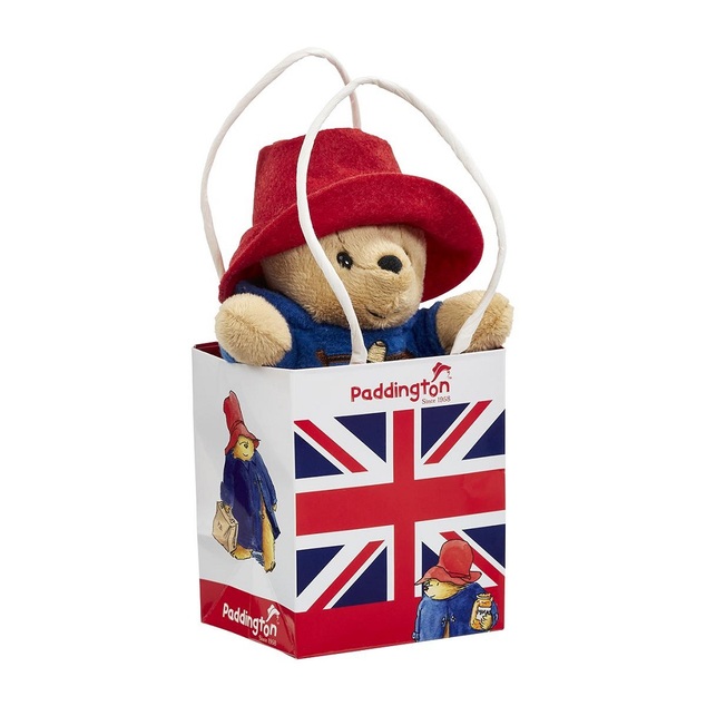 Rainbow Plüss Paddington ajándéktáskában