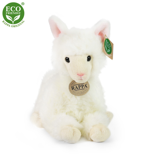 Plyšová lama ležiaca 23 cm ECO-FRIENDLY