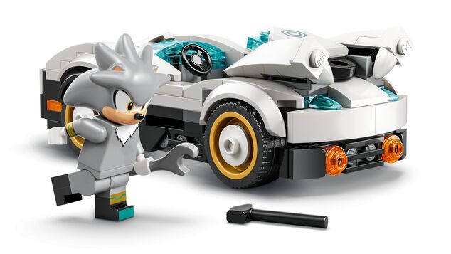 LEGO® Sonic The Hedgehog™ 77118 Silver a jeho auto vs. Knuckles a jeho monster truck