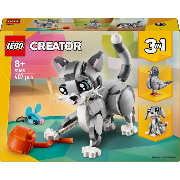 LEGO® Creator 3 v 1 31163 Hravá mačka