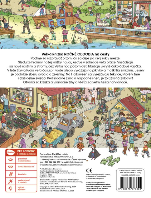 Na cesty – Veľká knižka Ročné obdobia
