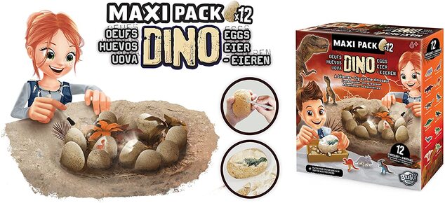 Dinosaurie vajcia 12ks (2138)
