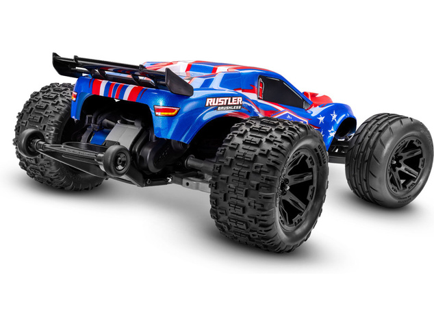 Traxxas Rustler 1:10 VX3 RTR čierny