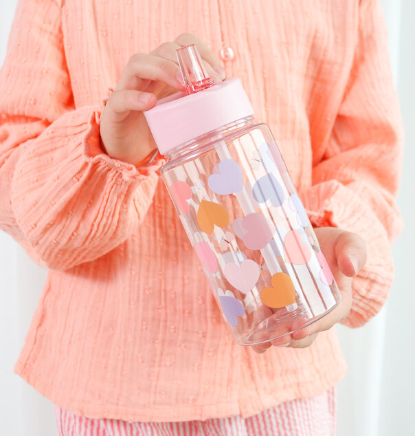A Little Lovely Company - Trinkflasche - Herz