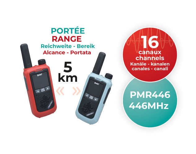 Nabíjacie vysielačky Walkie Talkie