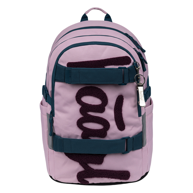 BAAGL SET 3 Skate Rose: zaino, astuccio, borsa sportiva GRS